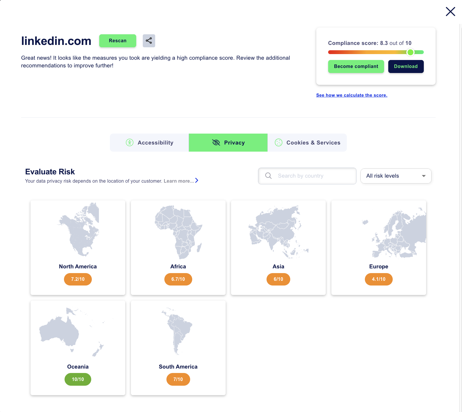 Clym - Compliance Scanner